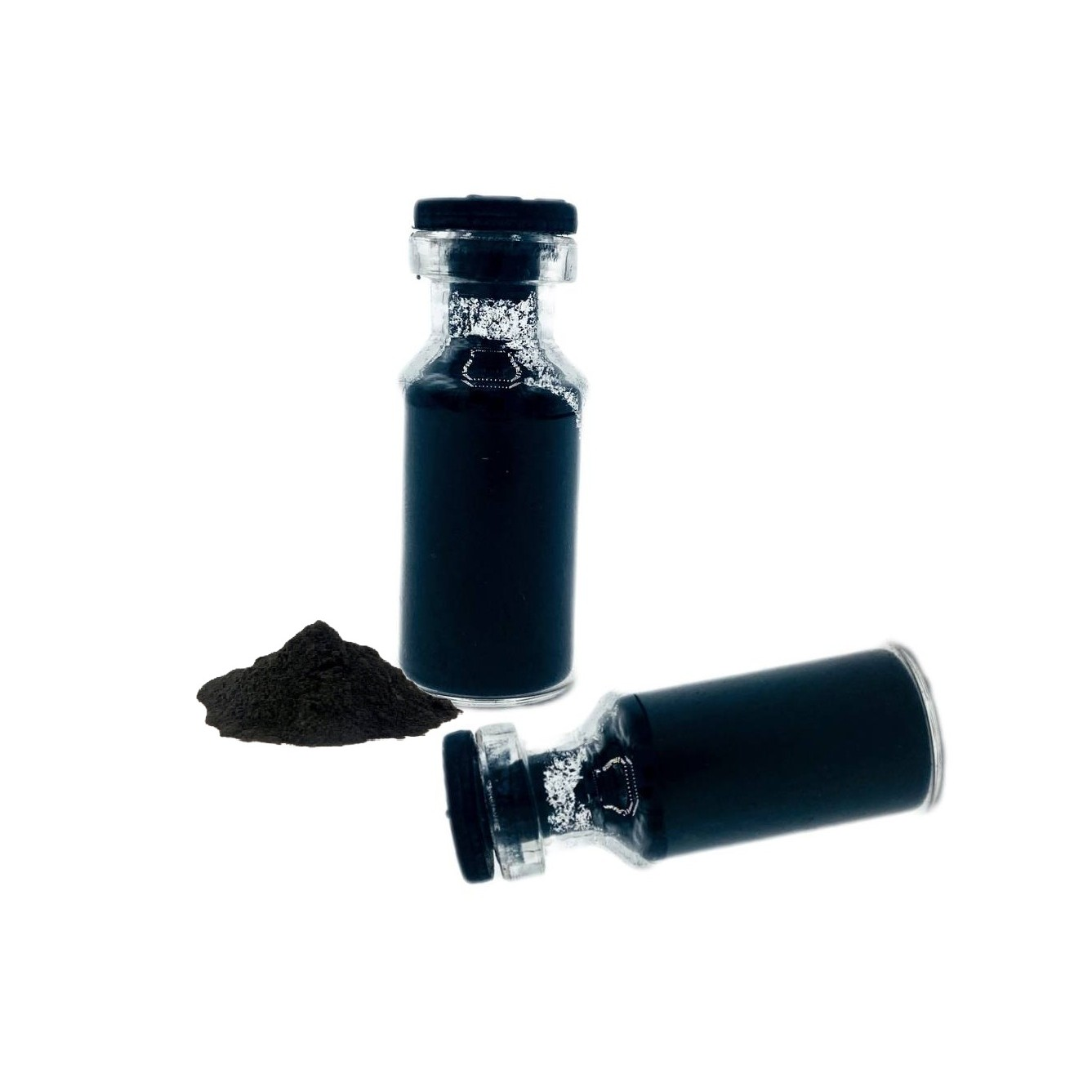 4 nuts Kohl, Natural black kohl powder, 4 nuts kohl eyeliner, Organic kohl powder, Traditional brass kohl container, Kohl stick applicator