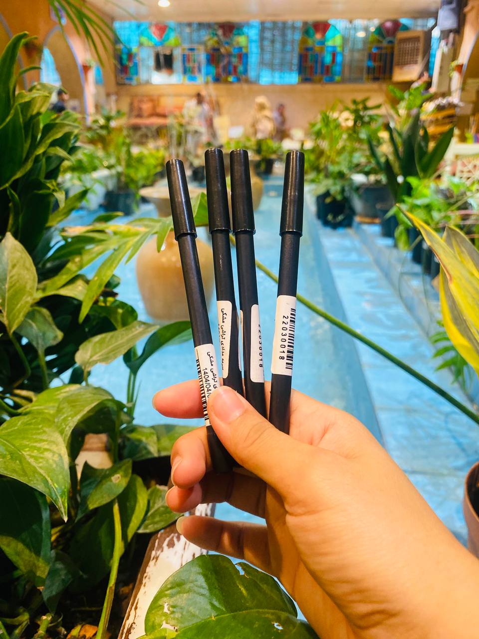 black kohl pencil, natural kohl eyeliner, herbal eye pencil, chemical-free kohl, pistachio kohl, almond kohl eyeliner, hazelnut kohl pencil, walnut kernel kohl