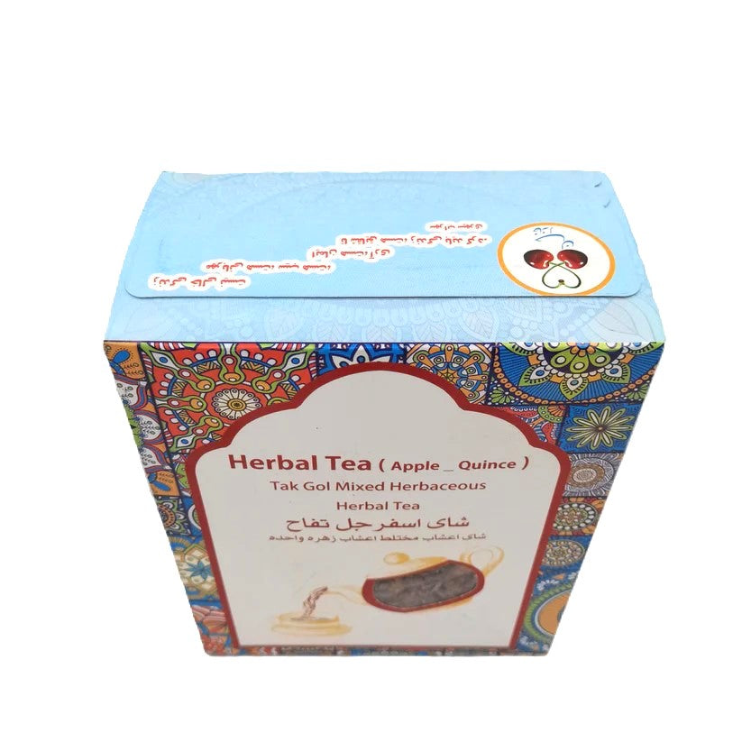 Natural apple quince tea, Quince and apple tea, Herbal quince tea, Apple herbal infusion, Quince fruit tea, Apple and quince blend