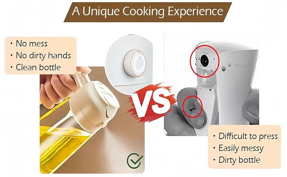 no mess, no dirty hands, clean bottle