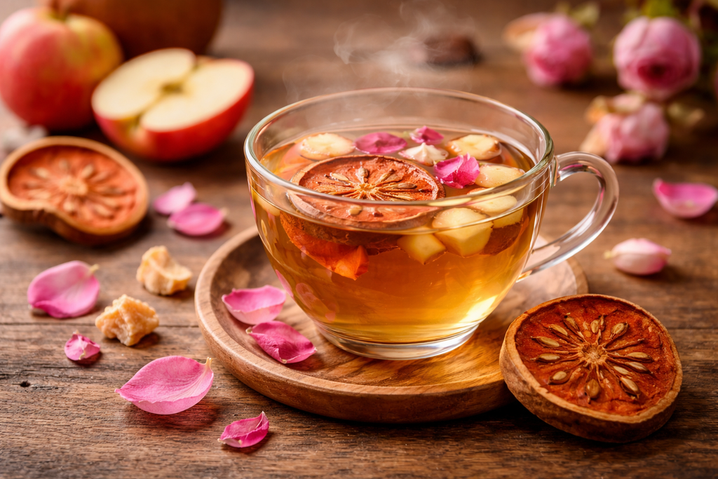 Por qué deberías cambiar al té de manzana y membrillo hoy mismo: descubre una alternativa más saludable a tu té diario
