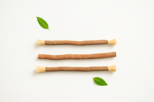 natural toothbrush sticks, Salvadora persica, herbal dental care, eco-friendly oral hygiene