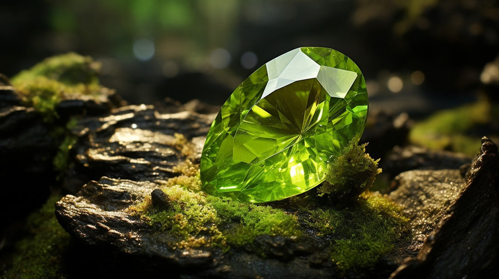 Piedra preciosa peridoto: revela su belleza y beneficios