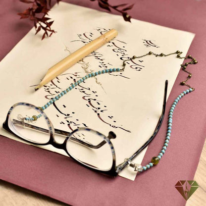 turquoise glasses strap