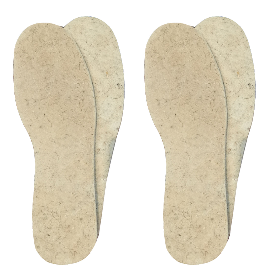 two_pairs_of_felt_shoe_insoles, Foot pain relief felt insoles, Arch support felt insoles, Felt insoles for plantar fasciitis 