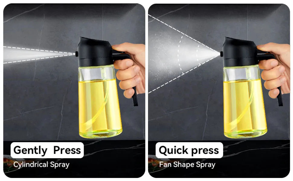 cylindrical spray vs fan shape spray